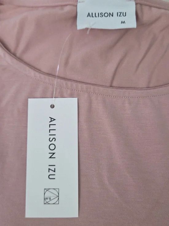 Allison Izu Hannah Top In Rose Dust - Picture 3 of 5